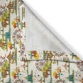 thumbnail image 3 of Ferris Wheel Kitchen Curtains, Funfair at Autumn Season with Colorful Trees Balloons and Tent Pattern, Two Panels Drapes with Rod Pocket Room Decor, 55" X 45", Ivory Multicolor, by Ambesonne, 3 of 3