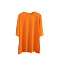 thumbnail image 2 of TODOZO T Shirts for Women Loose Fit Casual Lightweight Soft Basic Tees Summer Loose Slit Pure Cotton Short Sleeved T Shirt for Women Comfortable Round Neck Solid Color T Shirt, 2 of 9