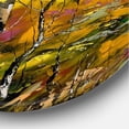 thumbnail image 3 of Designart 'Birches In Yellow Autumn Wood Forest' Country Circle Metal Wall Art 29x29 - Disc of 29, 3 of 5