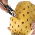 thumbnail image 1 of Pelador de ojos de piña de acero inoxidable, 1 pieza, pelador de ojos de piña, 1 of 5