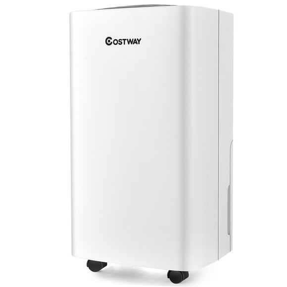 Costway 24 Pints 1500 Sq. Ft Portable Dehumidifier For Medium To Large Spaces