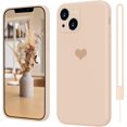 thumbnail image 1 of HSHDLDF iPhone 14 Case Phone Case iPhone 14 Slim Thin Fit Soft Silicone Gel Shockproof Protective Hard Bumper Drop Protection Girls Women Boys Men Cute iPhone 14 6.1" 2022 Cover De, 1 of 7