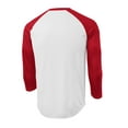thumbnail image 5 of Sport-Tek PosiCharge Baseball Jersey-4XL (White/True Red), 5 of 5