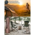 thumbnail image 2 of Camping Chair Bag. Bag for Beach, Portable, Foldable, Outdoor Chair Bag - 43"x9"x9" Brown, 2 of 9