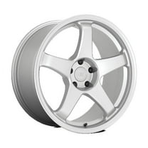 Motegi Aluminum Rim MR151 CS5 19X8.5in Hyper Silver Finish, MR15198530442