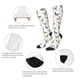 thumbnail image 3 of Fotbe Farm Roosters Calcetas Divertidas Estampadas para Hombre y Mujer, Calcetas de Algodón hasta la Rodilla para Caminar, Correr, Enfermería y Embarazo, 3 of 6