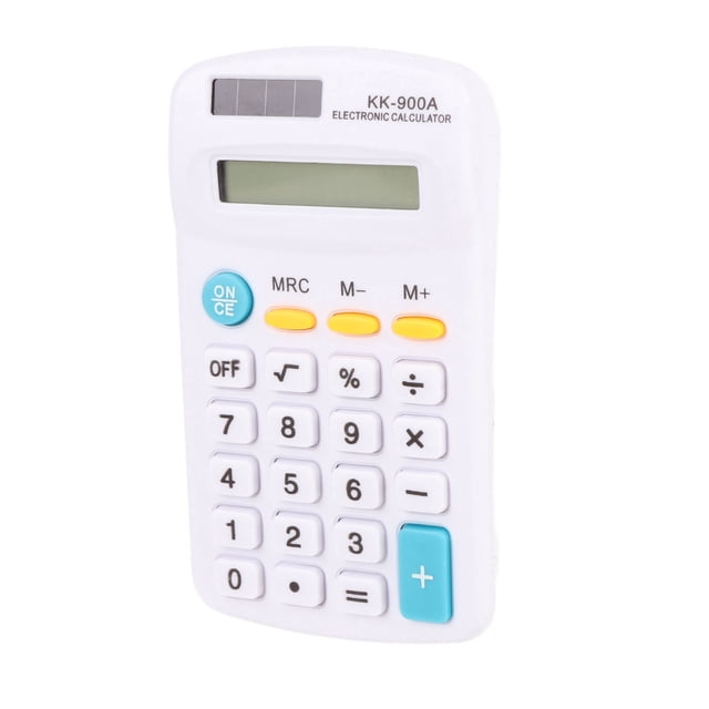 Calculators,8 Digit Portable Mini Calculator with Clear Display Battery Power ABS Material Desktop Calculator Pocket Size Scientific Calculator for Office Business School