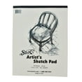 thumbnail image 2 of Sax Sulphite Artists Sketch Pad, 60 lbs, 11 x 14 Inches, White, 50 Sheets, 2 of 3
