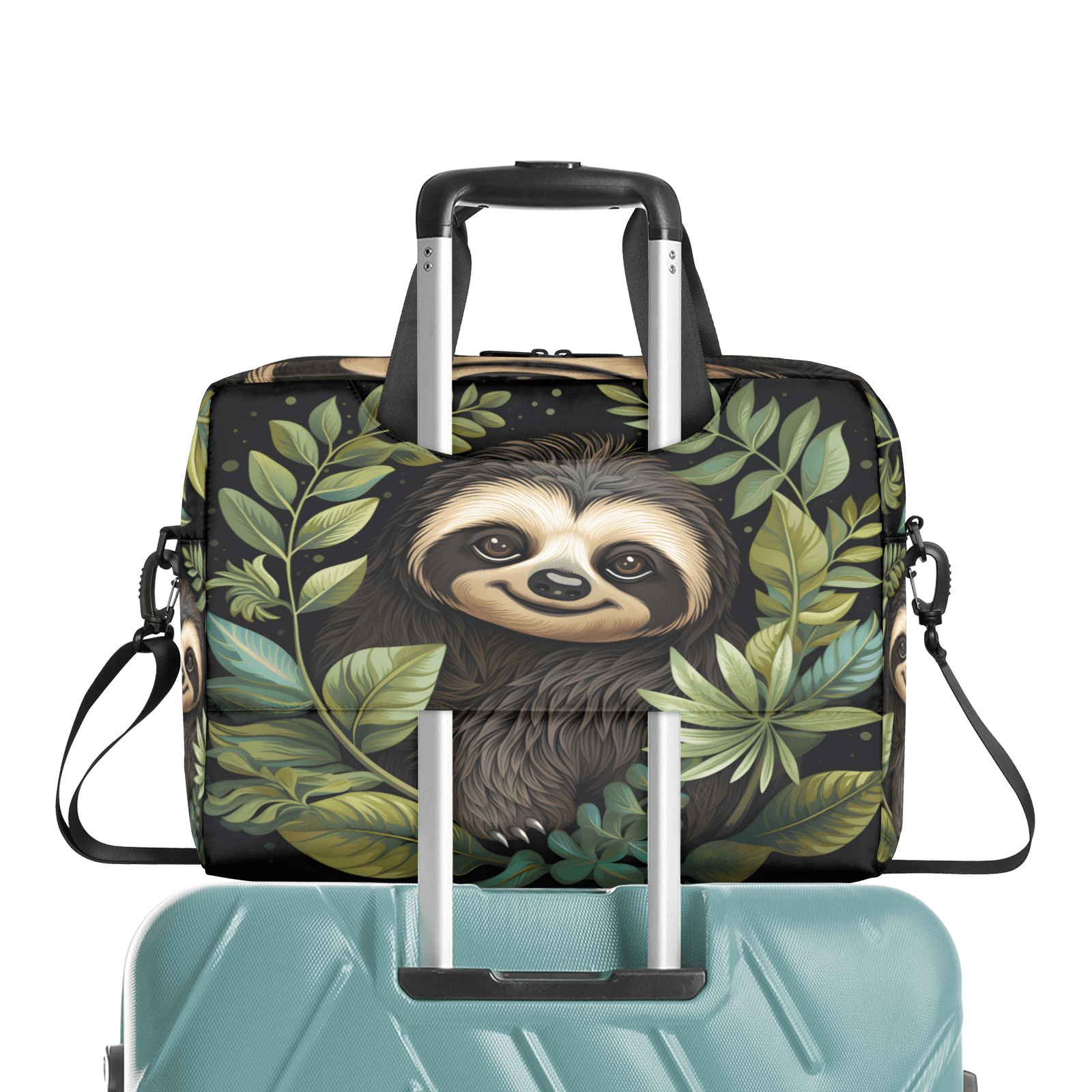 Herdesigns Cute Laptop Bag for Women Men, Computer Case Briefcase Messenger Bags, 15-15.6 inch Laptop Sleeve Shoulder Bag