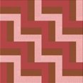 thumbnail image 1 of Ahgly Company Tapis d'Intérieur Lavables à la Machine, Carrés, Transitionnels, Rouges, 4 Pieds Carrés, 1 of 7