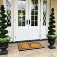 thumbnail image 3 of A1 Home Collections Natural Coir & Rubber Door Mat, Long-Lasting Entrance Doormats for Front Door, Thick & Non-Slip Durable Outdoor Entry Mat 24" x 39", 3 of 7