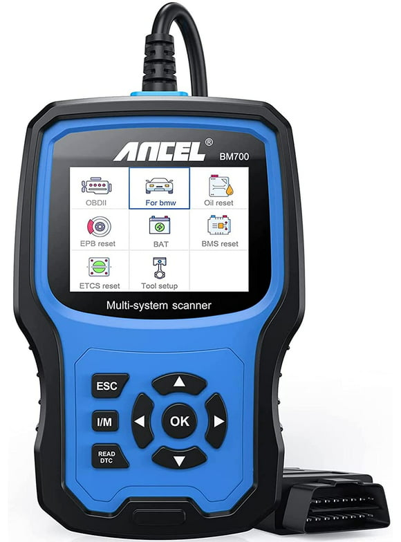 ANCEL BM700 OBD2 Scanner Code Reader ABS SRS EPB TPMS Diagnostic Scanner Fit for BMW/Fit for Mini