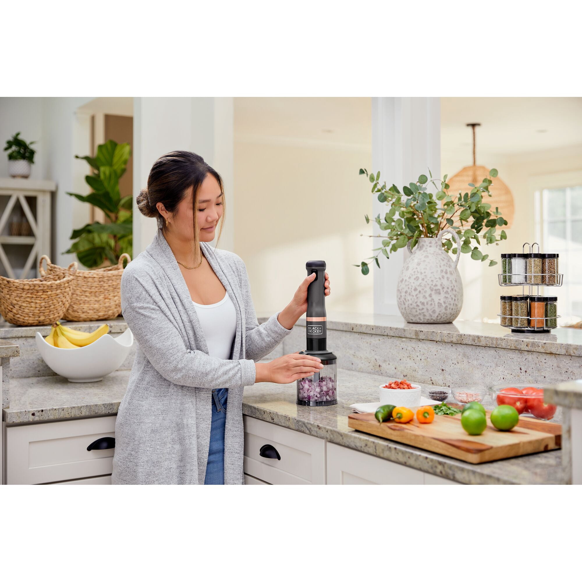 BLACK+DECKER Kitchen Wand 3 Kit Grey