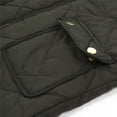 thumbnail image 5 of Wytyjxccyy Womens Quilted Vest Stand Collar Lightweight Zip Puffer Sleeveless Jacket Padded Gilet with Pockets, 5 of 7