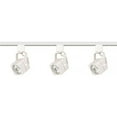 thumbnail image 3 of Satco TK345 Mini Track Lighting Kit 3 Square Heads White Finish, 3 of 3