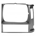 thumbnail image 2 of For 1990 Jeep Cherokee/Comanche/Wagoneer Pair Driver and Passenger Side Headlight Bezel | Gray/Black | 55000683, 55000682 | CH2512108, CH2513108, 2 of 3