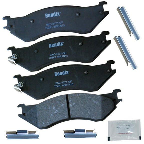 Disc Brake Pad Set Fits select: 2001-2003 FORD F150, 1997-1999 FORD F250