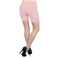 thumbnail image 3 of Vivian's Fashions Legging Shorts - Cotton, Lace Trim, Misses Size (Pink, 3X), 3 of 3
