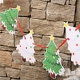 thumbnail image 6 of Coollooc Christmas Banners - Garland Banner Hanging Stocks Xmas Tree Santa Banner Claus Party Decoration Favors for Wall Window Front Door Indoor Outdoor Garden, 6 of 6