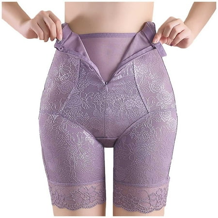 Bigersell Women s Cotton Underwear Clearance Women s Panties G-Strings Panty Style P-1443 Nylon Brief Panties Ladies Thong Briefs Mid Waist Women s Bikini Panties Purple M