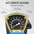 thumbnail image 4 of 140PSI Foot Bicycle Tire Pump with Barometer Portable Mountain Bike Inflator Basketball Inflator Cycling Accessory, 4 of 8
