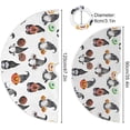 thumbnail image 3 of GZHJMY Halloween Christmas Tree Skirt Halloween Tree Skirt for Holiday Party Home Christmas Day Ornaments 48", 3 of 6