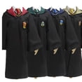 thumbnail image 2 of Ravencalaw Slytherin Hufflepuff vestido de escuela mágica, disfraz de Hermione Granger, Halloween, Unisex, niños y adultos, 2 of 4