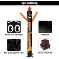 thumbnail image 3 of 10FT Tall Inflatable Tube Man Hot Dogs Wacky Wavy Dancing Guy (12''Diameter) for Outdoor Decoration Advertising Business Promotion (Blower Not Included), 3 of 7