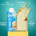 thumbnail image 5 of Only What You Need - 100% Vegan Plant-Based Protein Shakes, Smooth Vanilla, 20g Plant Protein, 11.15 Fl Oz, 4 Count, 5 of 9
