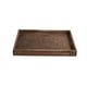 thumbnail image 3 of Bandeja de madera rústica para servir, bandejas rectangulares para comida para , bandeja práctica para sofá, multiusos 36X24X4cm, 3 of 9