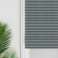 thumbnail image 3 of Zootealy Home Cordless Pleated Light Filtering Fabric Shade Grey,35''W x 70''L, 3 of 7