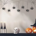 thumbnail image 2 of Contemporary Animal Theme Wall Stickers - Semi-Matte PVC Spider & Web Decals, Self-Adhesive & Detachable Horror Spider Decoration for Halloween, Plastic Surface-Compatible, Rectangle Shape, 2 of 5