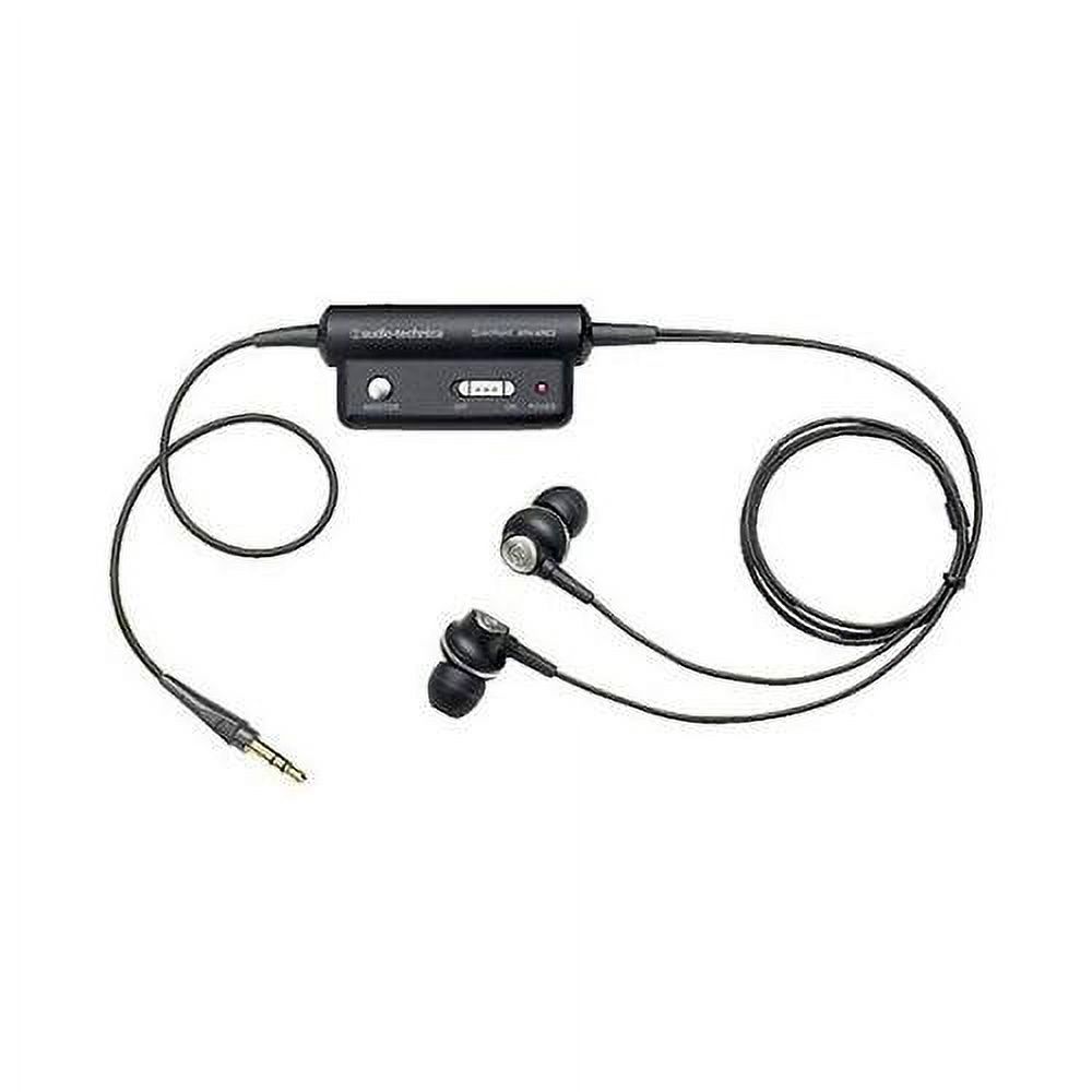 Audio-Technica ATH ANC23 QuietPoint - Earphones - in-ear - active noise canceling - 3.5 mm jack - image 4 of 4