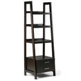 thumbnail image 6 of Atlin Designs 4 Shelf Ladder Bookcase in Saddle Brown, 6 of 7