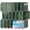 Dark Green-12 x 12 Inch, variant on 12 X 12 Inch Heavy-duty Peel And Stick Backsplash Self-adhesive Wall Tiles For Kitchen Bathroom Decor 10-pack Black & White Marble With Metal