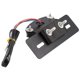 thumbnail image 3 of Luz trasera universal para motocicleta, luz de freno y señal de giro integrada con soporte para placa de matrícula, compatible con Honda Yamaha Kawasaki Suzuki Cruiser Off-Road, 3 of 7