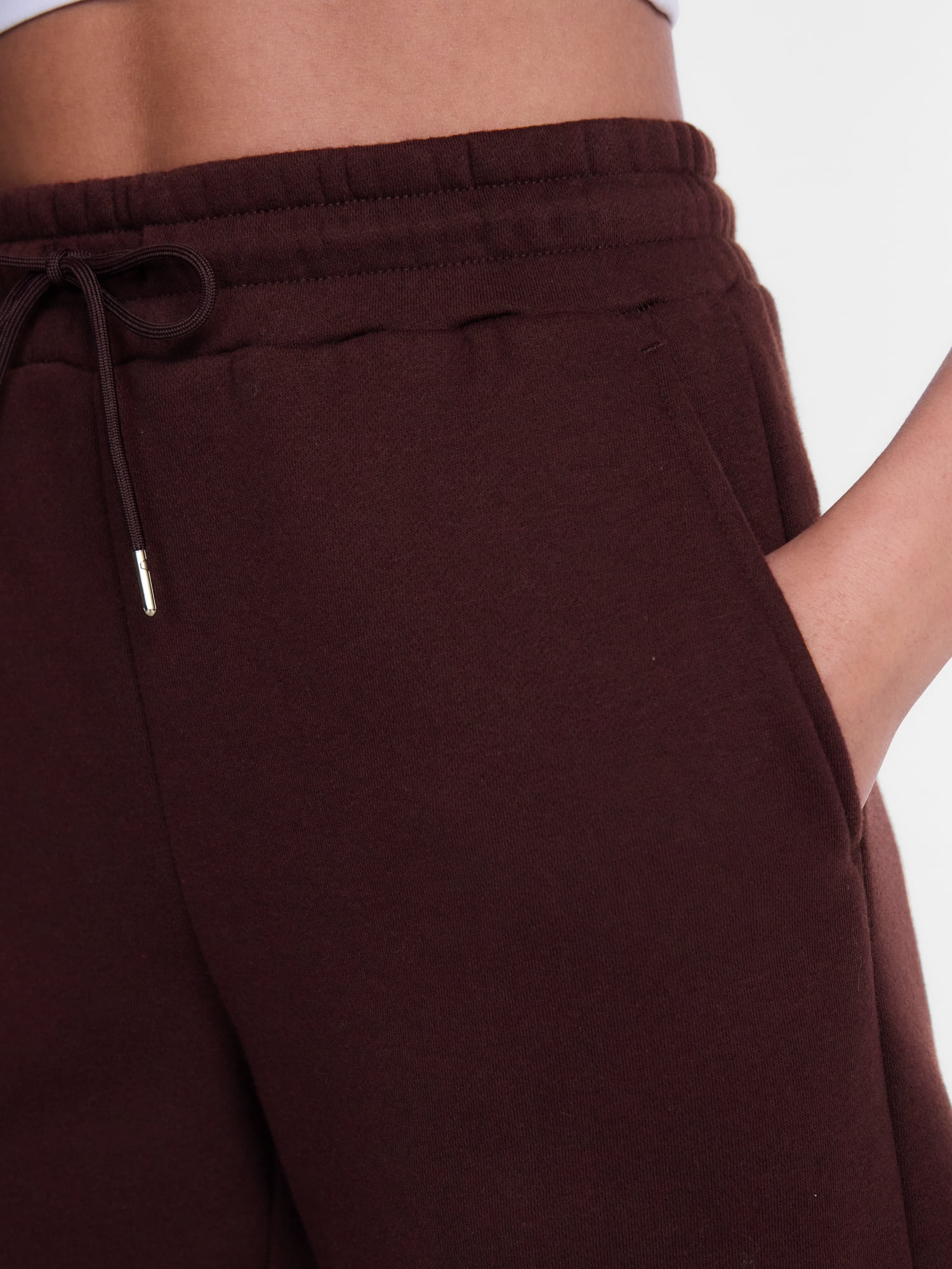 Athletic Works Women's Pull On Fleece Shorts, 6" Inseam, Sizes XS-XXXL