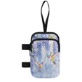 thumbnail image 2 of COEQINE Large Capacity Forearm Crutch Bag for Seniors Hummingbird Wisteria Elbow Crutch Attachment, Zipper Pouch, 2 Pockets, Lightweight, for Walking Cane & Hiking Stick, 2 of 7