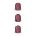 thumbnail image 1 of Transemion Femmes Âgées Tricot Pull Exécution Exquise Cadeaux Réfléchis Chaud M Rose 3Set, 1 of 6