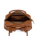 thumbnail image 6 of Wrangler Women Dome Top‑Handle Purse Medium Shoulder Handbag with Detachable Crossbody Strap, Brown, 6 of 8