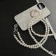 thumbnail image 3 of Cordón para teléfono móvil con cadena ajustable, con cuentas de perlas sintéticas, correa para el cuello, antipérdida, para funda de teléfono, accesorios, 3 of 8