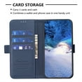 thumbnail image 3 of Allytechgroup Compatible with Samsung Galaxy S25 Case with Credit Card Slot, PU Leather Flip Wallet Phone Case with Kickstand Military Grade Drop Protection for Samsung Galaxy S25, Blue, 3 of 6