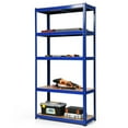thumbnail image 6 of Topcobe 72" Storage Rack with 5 Adjustable Shelves for Books Kitchenware, Metal Shelves for Storage, Garage Shelves, Navy, 6 of 12