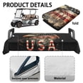 thumbnail image 6 of Aplkyhs USA Eagle Golf Cart Seat Cover Golf Cart Washable Seat Cover for Club Car Soft and Comfortable Keeps Seats Clean and Comfortable, 6 of 7