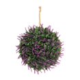thumbnail image 3 of Corona de lavanda artificial de 35 cm para primavera y verano, versátil y hecha a mano. Estilo B, 3 of 9