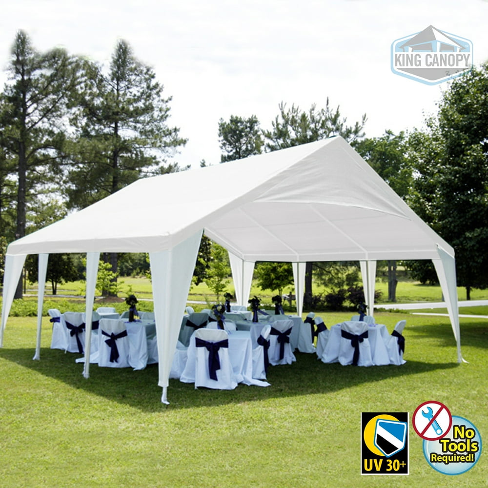 King Canopy Event Tent 20x20 w/ White Cover