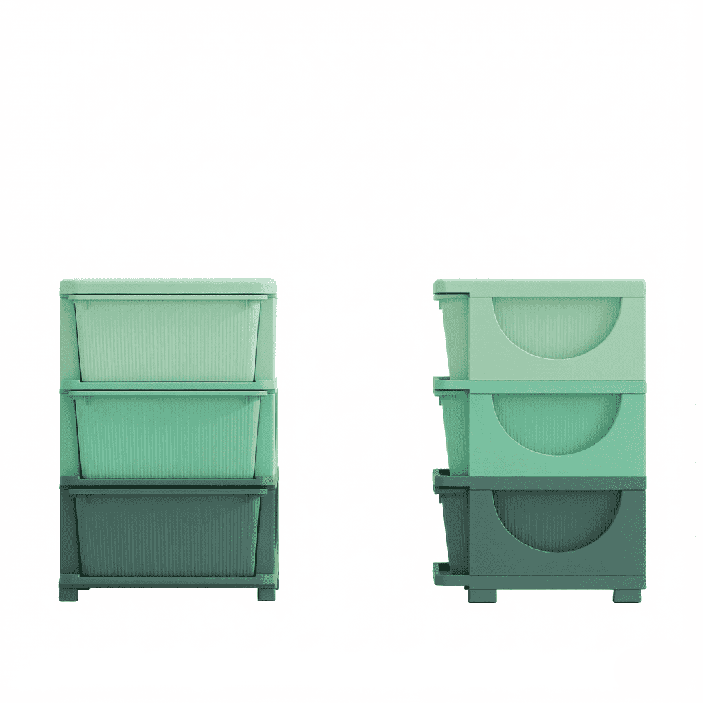3-Tier Toy Storage Organizer, 3 Drawers, 16L Capacity Each, Child-Safe Design, PP Material, Montessori Style