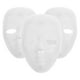 thumbnail image 1 of 3 máscaras DIY, máscaras blancas para pintar para Halloween, máscaras blancas para fiestas, máscaras blancas para Halloween, máscaras blancas en blanco, 1 of 8