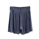 thumbnail image 2 of Pantalones de dormir de color liso para mujer, finos, informales, de cinco cuartos, para el hogar, pijama, 2 of 4