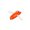 Orange, variant on Topwater Fishing Lure 6 5g Soft Bait with Wing Design Floating Surface Lure for Snakehead Bass and Predatory Freshwater Fish